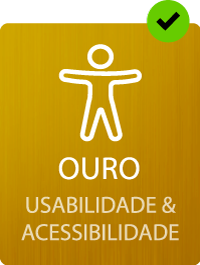 Selo  nível ouro